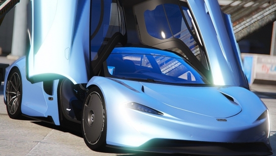 侠盗猎车手系列 2020 McLaren Speedtail [Add-On | Aero Flaps] 1.1 Mod 1.1 下载 ...