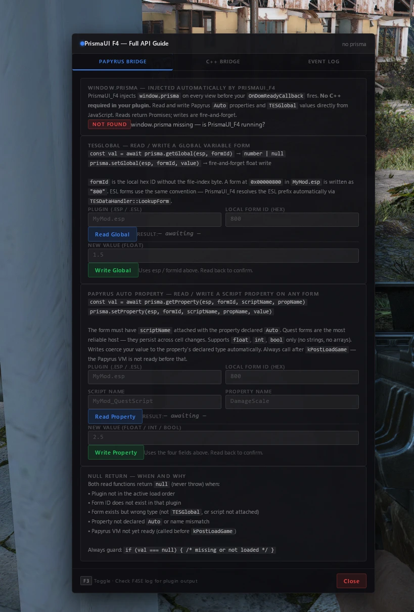Prisma UI - NG 和 OG Web UI 框架辐射4（更新） 截图 6