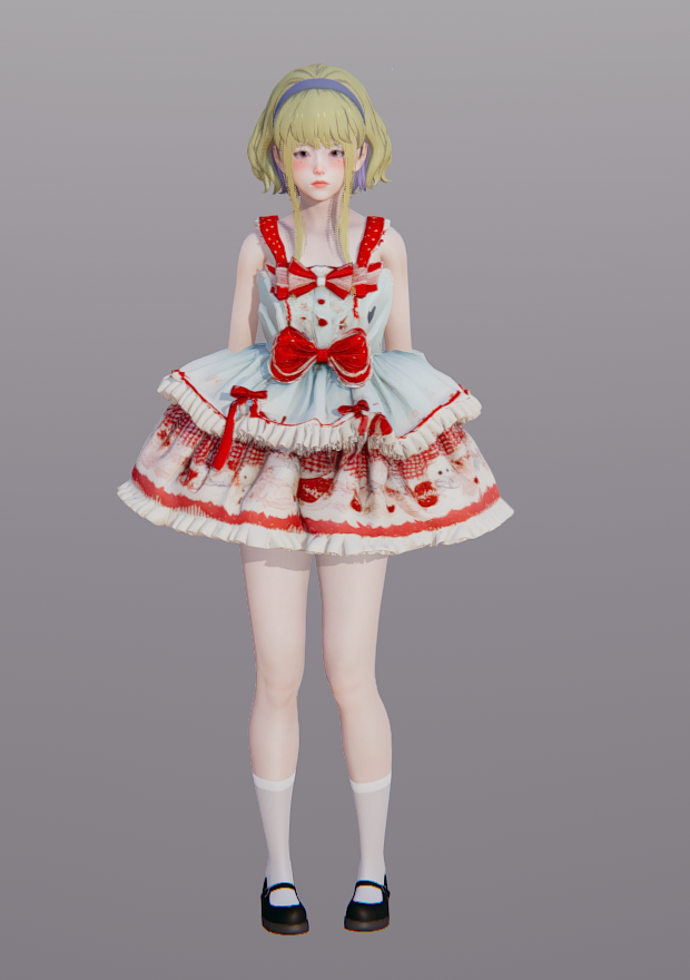 lo裙
